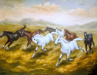 unknow artist Horses 09 France oil painting art